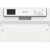 SHARP QW-HS12S47EW-DE, Spülmaschine weiß, 45 cm