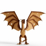 Schleich Wizarding World Harry Potter - Ungarischer Hornschwanz, Spielfigur 