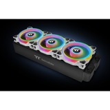 Thermaltake Riing Quad 12 RGB Radiator Fan TT Premium Edition Single Fan Pack - White, Gehäuselüfter weiß, Single Pack, ohne Controller, 120 mm