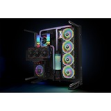 Thermaltake Riing Quad 12 RGB Radiator Fan TT Premium Edition Single Fan Pack - White, Gehäuselüfter weiß, Single Pack, ohne Controller, 120 mm