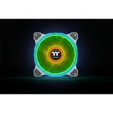 Thermaltake Riing Quad 12 RGB Radiator Fan TT Premium Edition Single Fan Pack - White, Gehäuselüfter weiß, Single Pack, ohne Controller, 120 mm