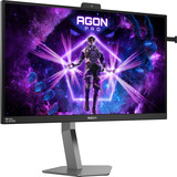 AOC AGON PRO AG276QSG2, Gaming-Monitor 68.6 cm (27 Zoll), schwarz/grau, QHD, Fast-IPS, DP, HDMI, USB-Hub, 360Hz Panel