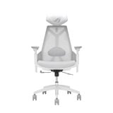 ASUS ROG Destrier Ergo Gaming-Stuhl white weiß, mobile Gaming-Armstützmodus, Akustikpaneel