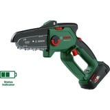 Bosch Akku-Kettensäge EasyChain 18V-15-7, 18Volt grün/schwarz, Li-Ionen Akku 2,5Ah, POWER FOR ALL ALLIANCE