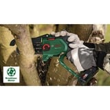 Bosch Akku-Kettensäge EasyChain 18V-15-7, 18Volt grün/schwarz, Li-Ionen Akku 2,5Ah, POWER FOR ALL ALLIANCE