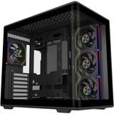 Cooler Master Elite 600 ARGB , Tower-Gehäuse schwarz, Tempered Glass x 2
