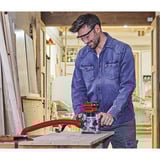 EINHELL Professional Akku-Oberfräse und -Kantenfräse TP-RO 18 Set Li BL - Solo rot, ohne Akku und Ladegerät