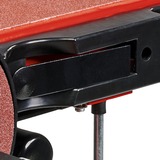 EINHELL Stand-Band-Tellerschleifer TC-US 380, Bandschleifer rot/schwarz, 300 Watt