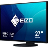 EIZO EV2795-BK, LED-Monitor 68.5 cm (27 Zoll), schwarz, QHD, IPS, KVM-Switch, USB-C