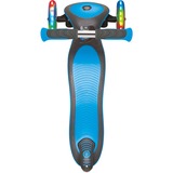 GLOBBER Elite Deluxe mit Leuchtrollen, Scooter hellblau