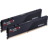 G.Skill DIMM 32 GB DDR5-6000 (2x 16 GB) Dual-Kit, Arbeitsspeicher schwarz, F5-6000J3038F16GX2-FX5, Flare X5, AMD EXPO