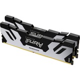 Kingston FURY DIMM 32 GB DDR5-7200 (2x 16 GB) Dual-Kit, Arbeitsspeicher schwarz/silber, KF572C38RSK2-32, Fury Renegade Silver, INTEL XMP