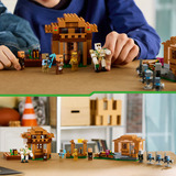 LEGO 21596 Minecraft Angriff des Magiers auf das Dorf, Konstruktionsspielzeug 