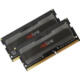 Mushkin SO-DIMM 16 GB DDR4-3200 (2x 8 GB) Dual-Kit, Arbeitsspeicher schwarz, MRA4S320NNNF8GX2, Redline, INTEL XMP