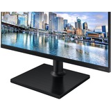 SAMSUNG F24T452FQR, LED-Monitor 60 cm (24 Zoll), schwarz, FullHD, IPS, 75 Hz, HDMI