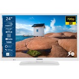 Telefunken XH24SN550MV-W, LED-Fernseher 60 cm (24 Zoll), weiß, WXGA, Triple Tuner, HDR