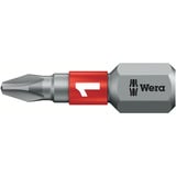 Wera Kraftform Kompakt 25 RA-R mit Tasche, Bit-Satz schwarz/grün, 6-teilig, 1/4", mit Ratschenfunktion und Rapidaptor Schnellwechselfutter
