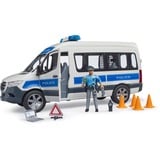 bruder MB Sprinter Polizei Einsatzfahrzeug mit Light & Sound Modul, Modellfahrzeug 