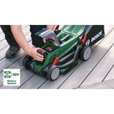 Bosch Heimwerken & Garten Akku-Rasenmäher UniversalRotak 2x18V-37-550 Solo, 36Volt (2x18V) grün/schwarz, ohne Akku und Ladegerät, POWER FOR ALL ALLIANCE
