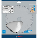Bosch Professional PRO Multi Material Kreissägeblatt, Ø 235mm, 64Z Bohrung 30mm, für Handkreissägen