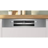 Bosch SMI4EAS24E Serie 4, Spülmaschine edelstahl (gebürstet), 60 cm, Home Connect