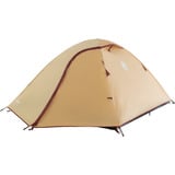 Coleman Darwin 3 Summer, Zelt beige/dunkelrot