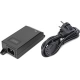 Digitus Gigabit Ethernet PoE+ Injektor, 802.3at 30 W, PoE-Injektor schwarz