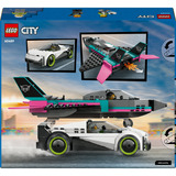 LEGO 60489 City Düsenflieger vs. Rennauto, Konstruktionsspielzeug 