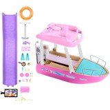 Mattel Barbie Traumschiff mit Pool und Rutsche, Spielfahrzeug Spielset inkl. Zubehör
