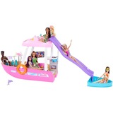 Mattel Barbie Traumschiff mit Pool und Rutsche, Spielfahrzeug Spielset inkl. Zubehör