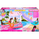 Mattel Barbie Traumschiff mit Pool und Rutsche, Spielfahrzeug Spielset inkl. Zubehör