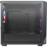 Montech X5M , Tower-Gehäuse schwarz, Tempered Glass