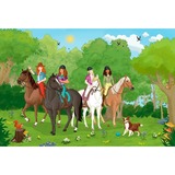Schmidt Spiele Schleich: Horse Club - Club Holstein Fohlen, Puzzle 150 Teile, Schleich Holstein Fohlen Figur