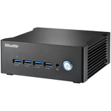 Shuttle XPC nano NT10H5, Barebone schwarz, ohne Betriebssystem
