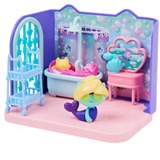 Spin Master Gabby's Dollhouse Deluxe Room Badezimmer, Spielfigur mit Meerkätzchen-Figur