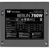 Thermaltake BERLIN 750W ATX3.1, PC-Netzteil schwarz, 1x 12-Pin High Power GPU, 2x PCIe, 750 Watt