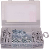 fischer Profi-Box Spreizdübel SX Plus + Schraube  hellgrau, 160-teilig, mit Schrauben