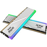 ADATA DIMM 64 GB DDR5-6000 (2x 32 GB) Dual-Kit, Arbeitsspeicher weiß, AX5U6000C2832G-DTLABRWH, XPG Lancer Blade RGB, INTEL XMP, AMD EXPO