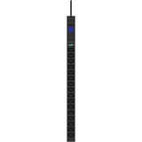 BlueWalker PowerWalker  PDU PHL03 16xC13 (IEC C14 Input), Stromversorgung schwarz