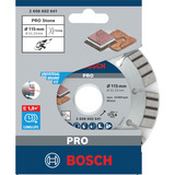 Bosch Diamanttrennscheibe Best for Stone, Ø 115mm Bohrung 22,23mm