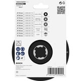 Bosch PRO Backing Pad, X-LOCK SCM Stützteller mit Mittelstift, Ø 115mm, Schleifteller für X-LOCK Winkelschleifer
