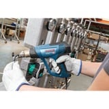 Bosch Professional Heißluftgebläse GHG 23-66 Professional + 5-teilges Zubehör blau/schwarz, 2.300 Watt, L-BOXX