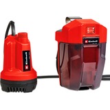 EINHELL Power X-Change Akku-Klarwasserpumpe GE-SP 18 Li-Solo,18Volt, Tauch- / Druckpumpe rot/schwarz, ohne Akku und Ladegerät