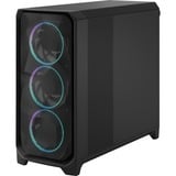 Fractal Design Meshify 3 XL RGB Light Tint , Big-Tower-Gehäuse schwarz, Tempered Glass