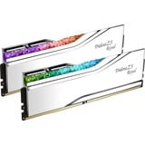 G.Skill DIMM 32 GB DDR5-6400 (2x 16 GB) Dual-Kit	, Arbeitsspeicher silber, F5-6400J3039G16GX2-TR5S, Trident Z5 Royal, INTEL XMP