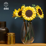 LEGO 11502 Botanicals Sonnenblumen, Konstruktionsspielzeug 
