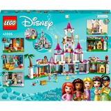 LEGO 43205 Disney Princess Ultimatives Abenteuerschloss, Konstruktionsspielzeug 