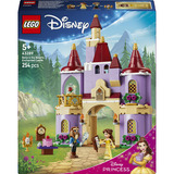 LEGO 43289 Disney Princess Das verzauberte Schloss von Belle und dem Biest, Konstruktionsspielzeug 