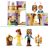 LEGO 43289 Disney Princess Das verzauberte Schloss von Belle und dem Biest, Konstruktionsspielzeug 
