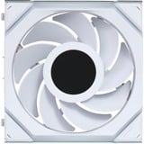Lian Li UNI FAN SL120 LCD Wireless Reverse 3er-Pack inkl. Controller, Gehäuselüfter weiß, 124.5 mm
